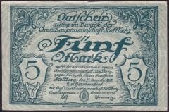 Almanya 5 Mark 1918 Çok Temiz+ ( Yıldızlı Seri )