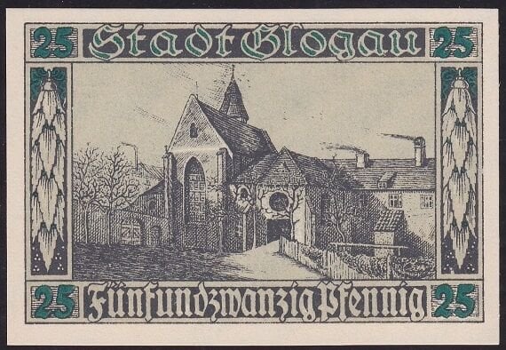 Almanya 25 Pfennig Notgeld 1920 Çil