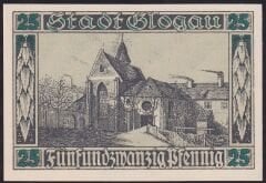 Almanya 25 Pfennig Notgeld 1920 Çil