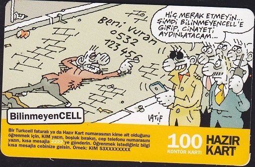 Turkcell Hazır Kart 100 Kontör 2008