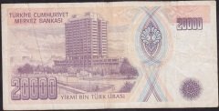 7.Emisyon 2.Tertip 20000 Lira G09 652895 Temiz +