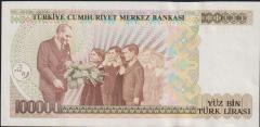 7.Emisyon 2.Tertip 100000 Lira E39 550751 Ççt Çilaltı