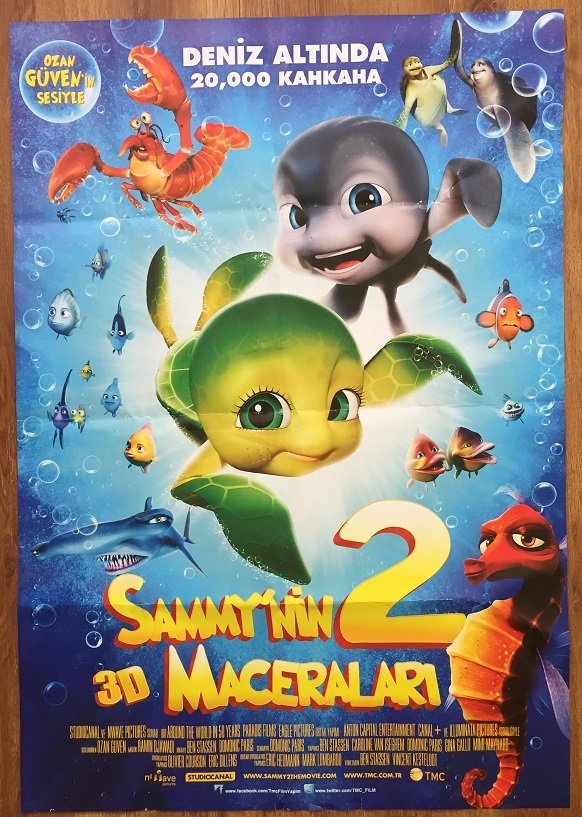 YABANCI - SAMMY'NİN MACERALARI 2-FİLM AFİŞİ eski para