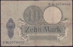 Almanya 10 Mark 1906 Temiz