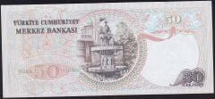 6.Emisyon 1.Tertip 50 Lira I15 737279 Çilaltı