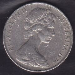 Avustralya 20 Cent 1976