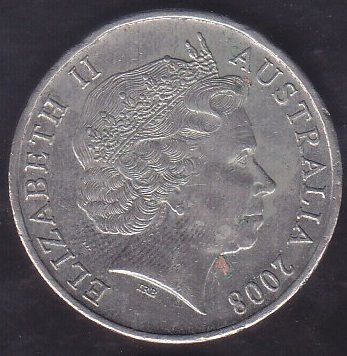 Avusturalya 20 Cent 2008