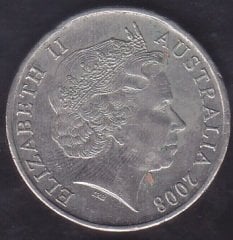 Avusturalya 20 Cent 2008