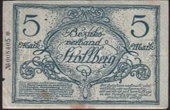 Almanya 5 Mark 1918 Temiz ( Yıldızlı Seri )