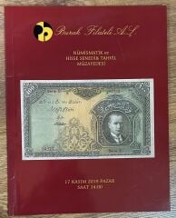 Burak Filateli Müzayede Kataloğu 17 Kasım 2019 Resimli 40 Sayfa