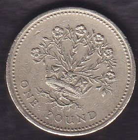 İngiltere 1 Pound 1991