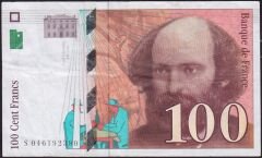 Fransa 100 Frank 1998 Çok Temiz+