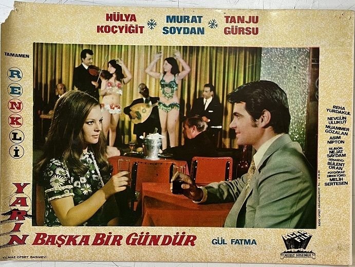 Yarın Başka Bir Gündür - Hülya Koçyiğit - Murat Soydan - Tanju Gürsu - Lobi Kartı