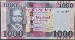Güney Sudan 1000 Pound 2020 Çil Pick 17