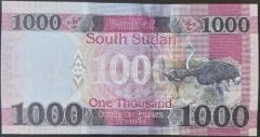Güney Sudan 1000 Pound 2020 Çil Pick 17
