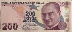 9.Emisyon 6.Tertip 200 Lira G001 441730 Çil