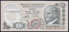 6.EMİSYON 2.TERTİP 100 LİRA H23 187439 ÇÇT