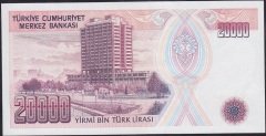 7.Emisyon 1.Tertip 20000 Lira F22 487587 Çilaltı
