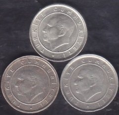 2005-2006-2007 Yılı 5 Yeni Kuruş Lotu