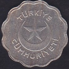 1938 Yılı 1 Kuruş Çilaltı Çil
