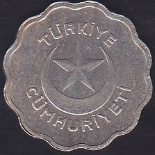 1938 Yılı 1 Kuruş Çilaltı Çil