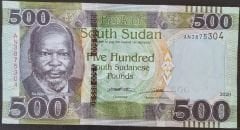 South Sudan 500 Pound 2020 Çil Pick 16b