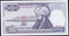 7.EMİSYON 2.TERTİP 1000 LİRA G88 641736 ÇİL