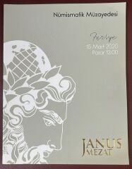 Bit ve Janus Mezat 15 Mart  2020 Para Ve Efemera Müzayedesi Kataloğu Resimli ( 162 Sayfa )