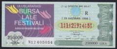 1998 29 HAZİRAN ÇEYREK BİLET