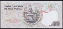 6.Emisyon 1.Tertip 50 Lira H57 161068 Çilaltı Çil