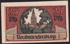 Almanya 25 Pfennig Notgeld 1921 Çil