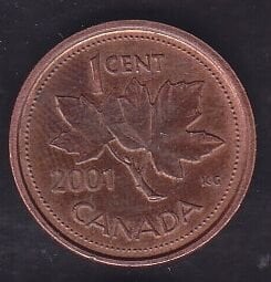 Kanada 1 Cent 2001