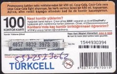 Turkcell Hazır Kart 100 Kontör 2010