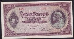 MACARİSTAN 100 PENGO 1945 ÇİLALTI