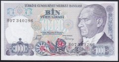 7.EMİSYON 2.TERTİP 1000 LİRA H07 340286 ÇİL