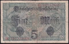 Almanya 5 Mark 1917 Çok Temiz