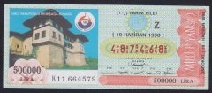 1998 19 HAZİRAN YARIM BİLET