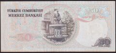 6.Emisyon 1.Tertip 50 Lira H53 320919 Çok Temiz+