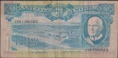 Angola 50 Escudos 1962 Çok Temiz Pick 93