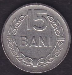 Romanya 15 Bani 1960