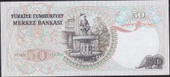 6.Emisyon 2.Tertip 50 Lira J12 199571 Ççt Çilaltı