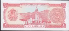Venezuela 5 Bolivares 1989 Çilaltı Pick70b