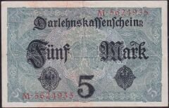 Almanya 5 Mark 1917 Çok Çok Temiz