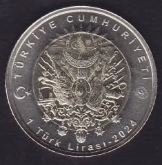 2024 Yılı Hatıra 1 Lira - 2.Bayezid Çil