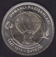 2024 Yılı Hatıra 1 Lira - 2.Bayezid Çil