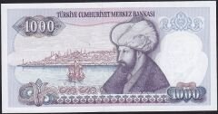 7.Emisyon 1.Tertip 1000 Lira D50 127992 Çil