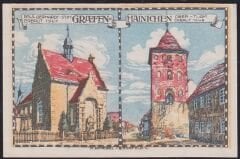 Almanya 25 Pfennig Notgeld 1921 Çil