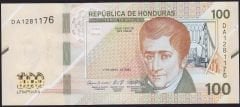 Honduras 100 Lempiras 2022 Çil Pick 112
