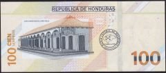 Honduras 100 Lempiras 2022 Çil Pick 112