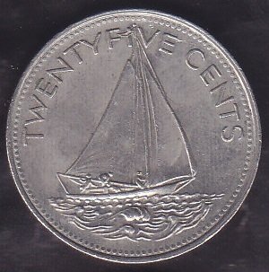 Bahamalar 25 Cent 2000